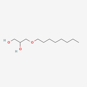 카프릴릴글리세릴에터 PubChem 분자구조식