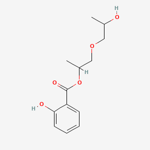 다이프로필렌글라이콜살리실레이트 PubChem 분자구조식