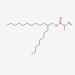 옥틸도데실락테이트 PubChem 분자구조식