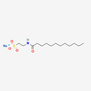소듐라우로일타우레이트 PubChem 분자구조식