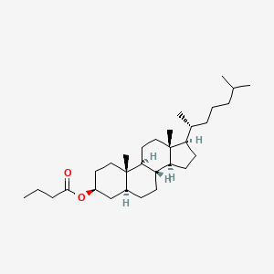 다이하이드로콜레스테릴부티레이트 PubChem 분자구조식