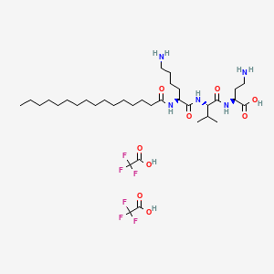 팔미토일다이펩타이드-5다이아미노하이드록시부티레이트 PubChem 분자구조식