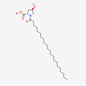 포타슘베헤노일하이드록시프롤린 PubChem 분자구조식