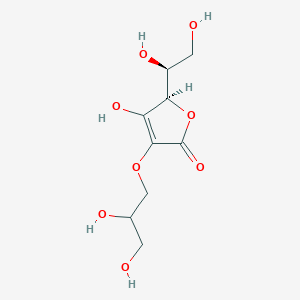 글리세릴아스코베이트 PubChem 분자구조식