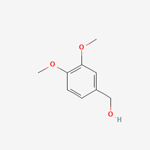 베라트릴알코올 PubChem 분자구조식
