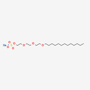 소듐트라이데세스설페이트 PubChem 분자구조식
