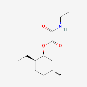멘틸에틸아미도옥살레이트 PubChem 분자구조식