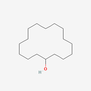 사이클로헥사데칸올 PubChem 분자구조식