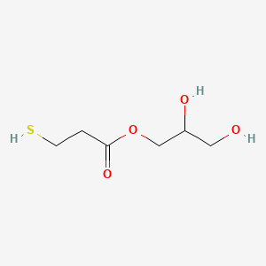 글리세릴티오프로피오네이트 PubChem 분자구조식