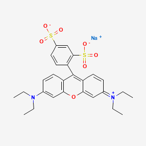 적색106호 PubChem 분자구조식