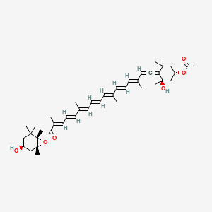 푸코잔틴 PubChem 분자구조식