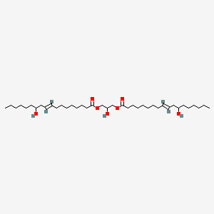 글리세릴다이리시놀리에이트 PubChem 분자구조식