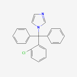 클로트라이마졸 PubChem 분자구조식