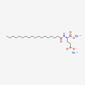 다이소듐스테아로일글루타메이트 PubChem 분자구조식