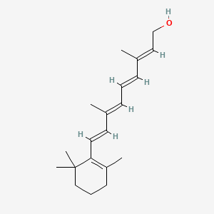 레티놀 PubChem 분자구조식
