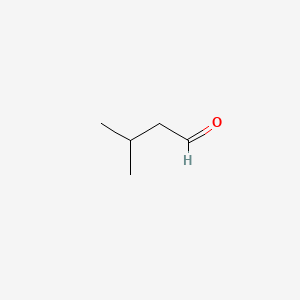 아이소펜탄알 PubChem 분자구조식