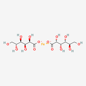 페러스글루코네이트 PubChem 분자구조식