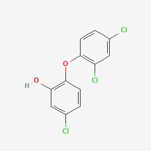 트리클로산 PubChem 분자구조식