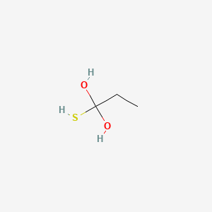 티오글리세린 PubChem 분자구조식
