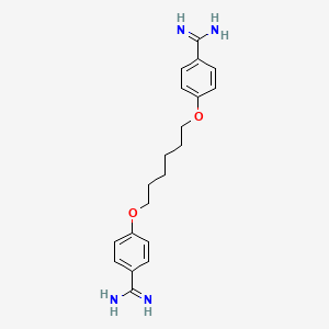 헥사미딘 PubChem 분자구조식