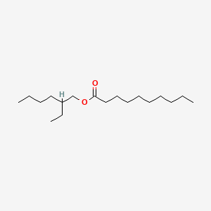 에틸헥실카프레이트 PubChem 분자구조식