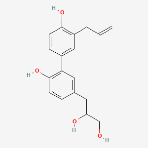 테트라하이드로마그놀올 PubChem 분자구조식