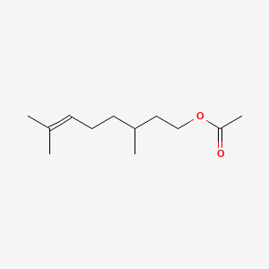 시트로넬릴아세테이트 PubChem 분자구조식