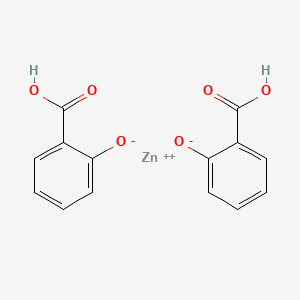 징크살리실레이트 PubChem 분자구조식