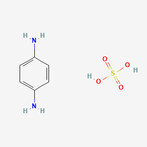 황산p-페닐렌디아민 PubChem 분자구조식