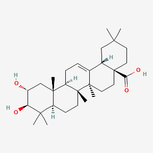 마슬리닉애씨드 PubChem 분자구조식