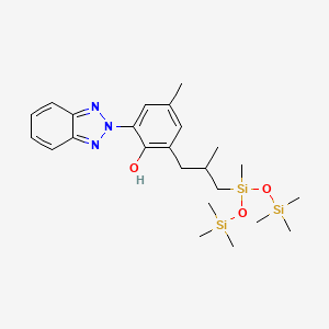 드로메트리졸트리실록산 PubChem 분자구조식