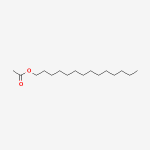 미리스틸아세테이트 PubChem 분자구조식