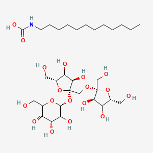 이눌린라우릴카바메이트 PubChem 분자구조식