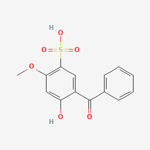 벤조페논-4 PubChem 분자구조식
