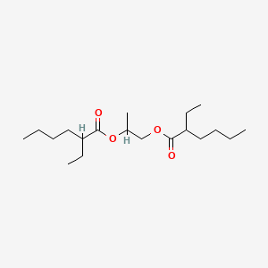 프로필렌글라이콜다이에틸헥사노에이트 PubChem 분자구조식