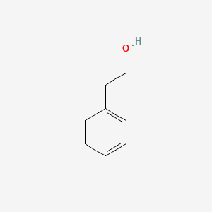 페네틸알코올 PubChem 분자구조식