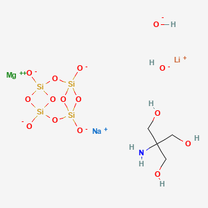 트로메타민마그네슘알루미늄실리케이트 PubChem 분자구조식