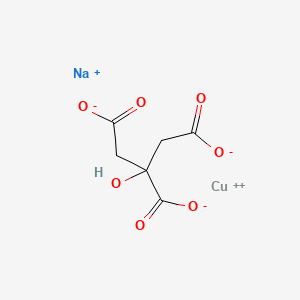 다이소듐큐프릭시트레이트 PubChem 분자구조식