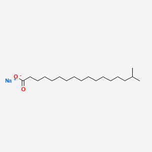소듐아이소스테아레이트 PubChem 분자구조식