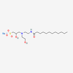 소듐라우로암포하이드록시프로필설포네이트 PubChem 분자구조식