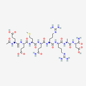 아세틸옥타펩타이드-3 PubChem 분자구조식