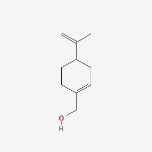페릴릴알코올 PubChem 분자구조식