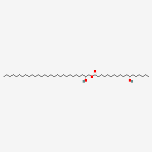 하이드록시옥타코사닐하이드록시스테아레이트 PubChem 분자구조식