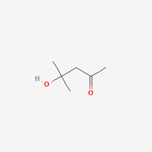 다이아세톤알코올 PubChem 분자구조식