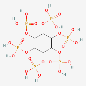 파이틱애씨드 PubChem 분자구조식