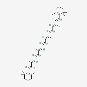 베타-카로틴 PubChem 분자구조식