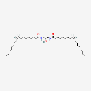 비스-올레아미도아이소프로필알코올 PubChem 분자구조식
