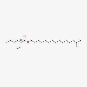 아이소세틸에틸헥사노에이트 PubChem 분자구조식