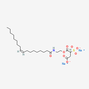 다이소듐올레아미도엠이에이-설포석시네이트 PubChem 분자구조식