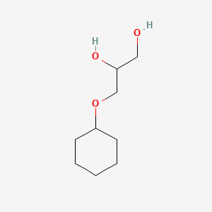 사이클로헥실글리세린 PubChem 분자구조식